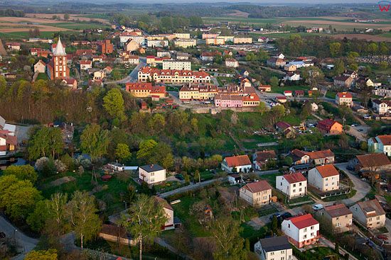 Lotnicze, PL, warm-maz. Panorama na Milakowo.